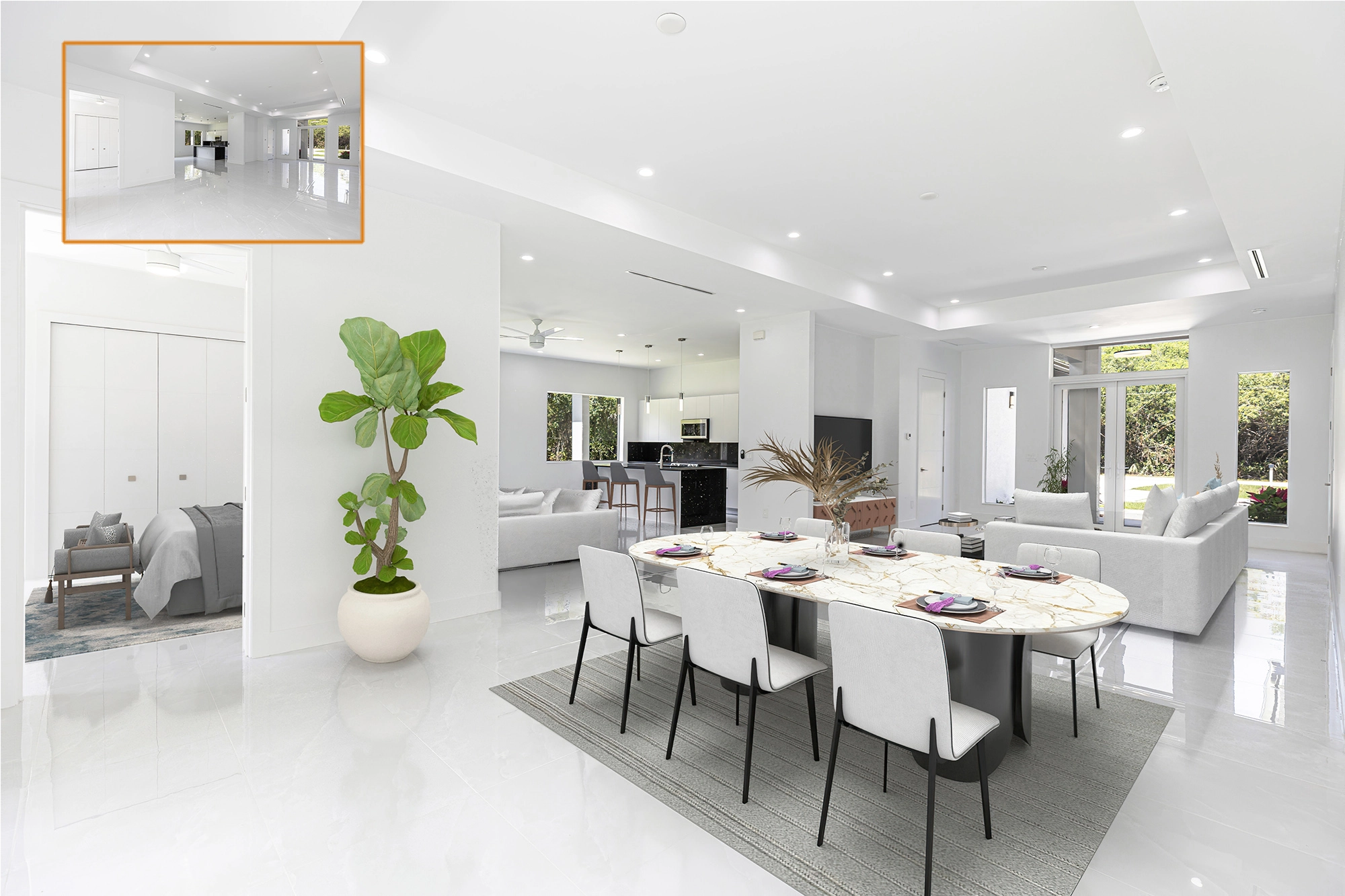 Virtual Staging / Home Staging For Vacant Properties