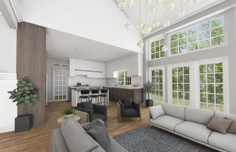 3D Interior Render & Visualization